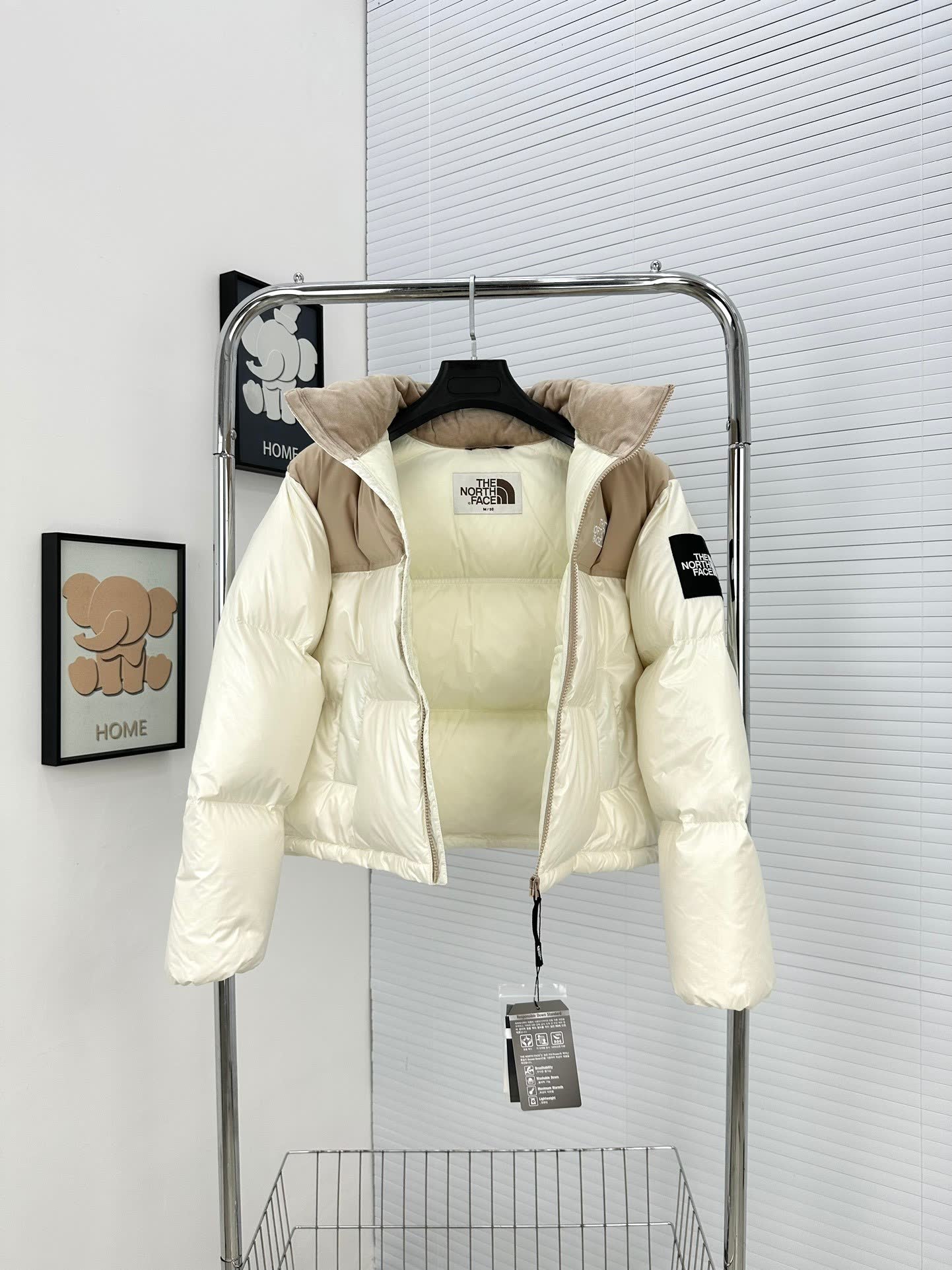 The North Face Cropped Down Puffer Jacket